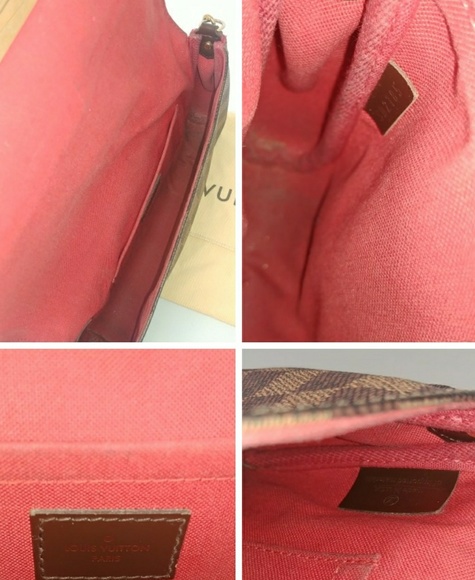 Louis Vuitton LV Brown Bag Favorite MM Damier Auth - Picture 4 of 8
